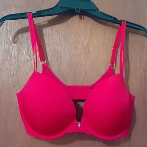 Victoria's Secret red push up bra